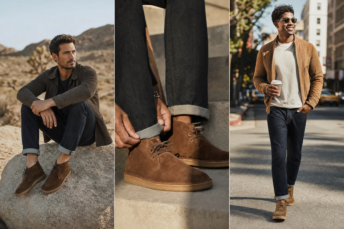 Stylish and Durable Desert Boots Men