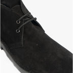 Roamers ROUND TOE Unisex Desert Boots Black