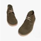 Roamers ROUND TOE Unisex Desert Boots Khaki