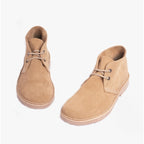Roamers ROUND TOE Unisex Desert Boots Stone