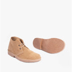 Roamers ROUND TOE Unisex Desert Boots Stone