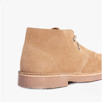 Roamers ROUND TOE Unisex Desert Boots Stone