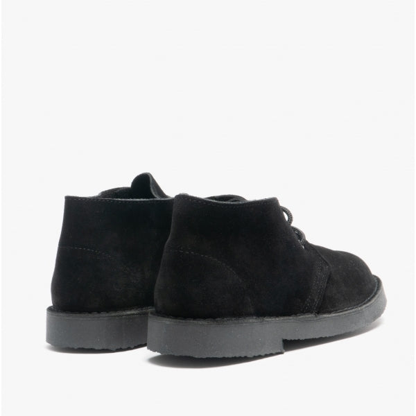 Roamers ANDREW Unisex Desert Boots Black