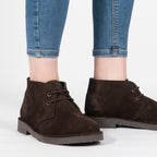 Roamers ORIGINAL Unisex Desert Boots Dark Brown