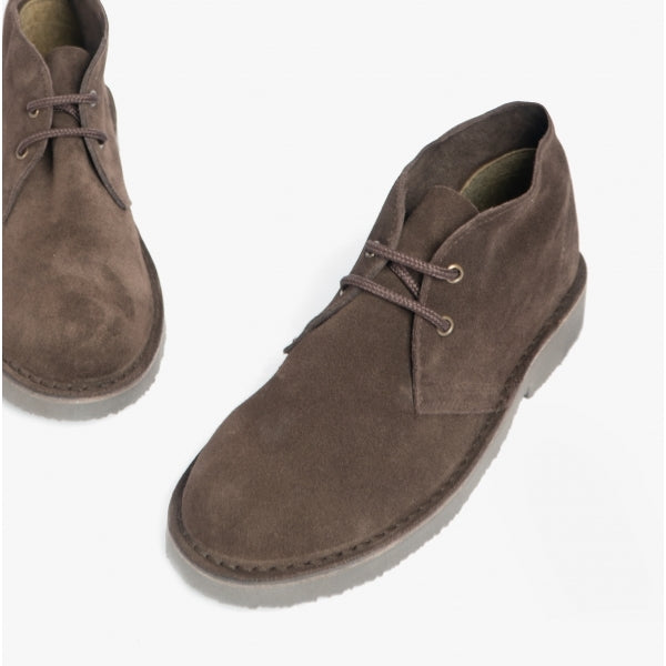 Roamers ANDREW Unisex Desert Boots Dark Brown