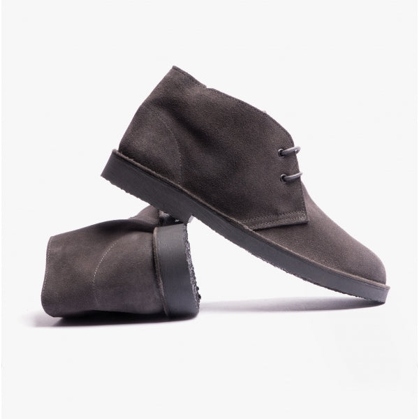 Roamers ORIGINAL Unisex Desert Boots Grey