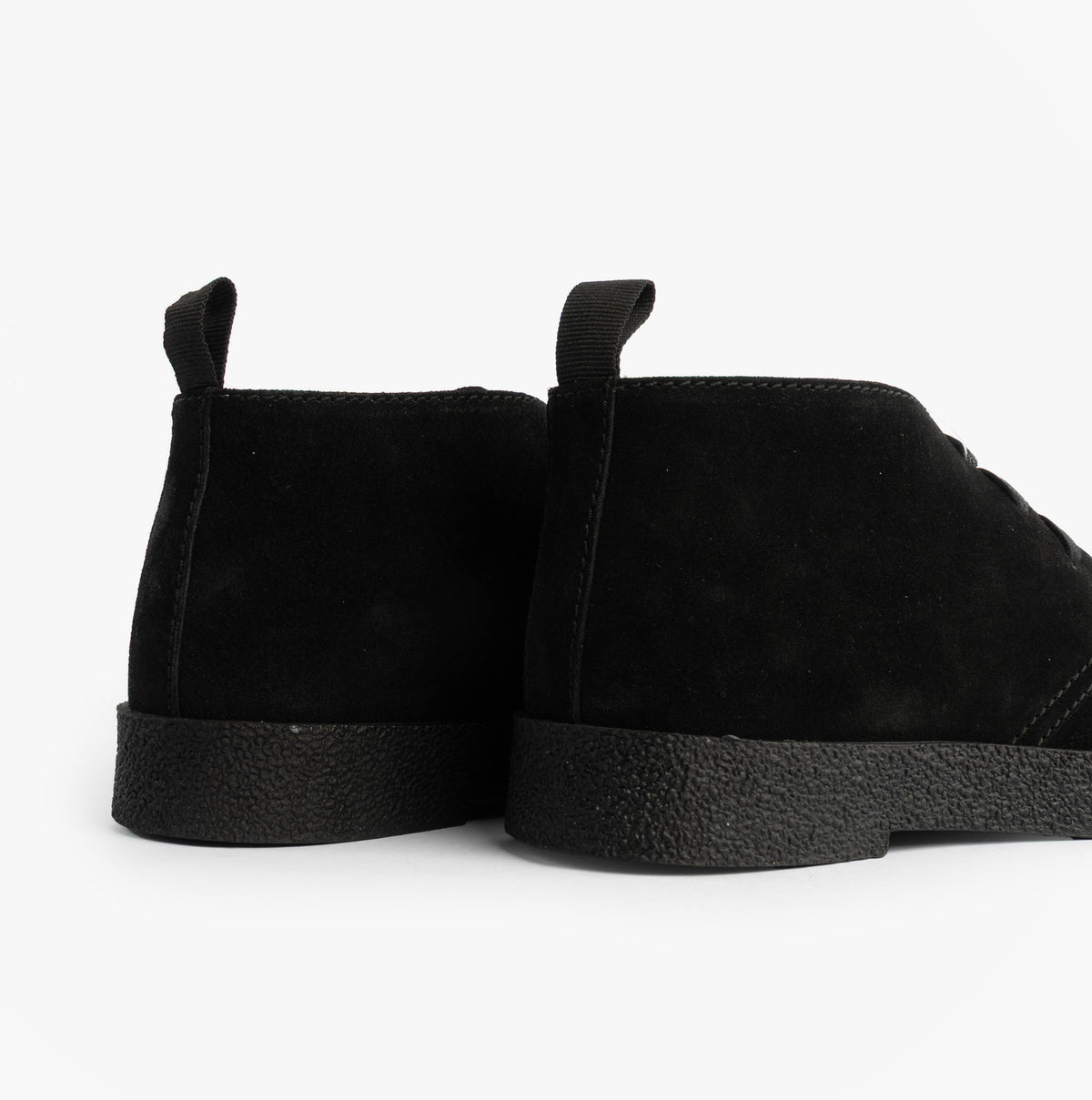 Roamers REVOLVER Mens Boots in Black, rear view of the pair