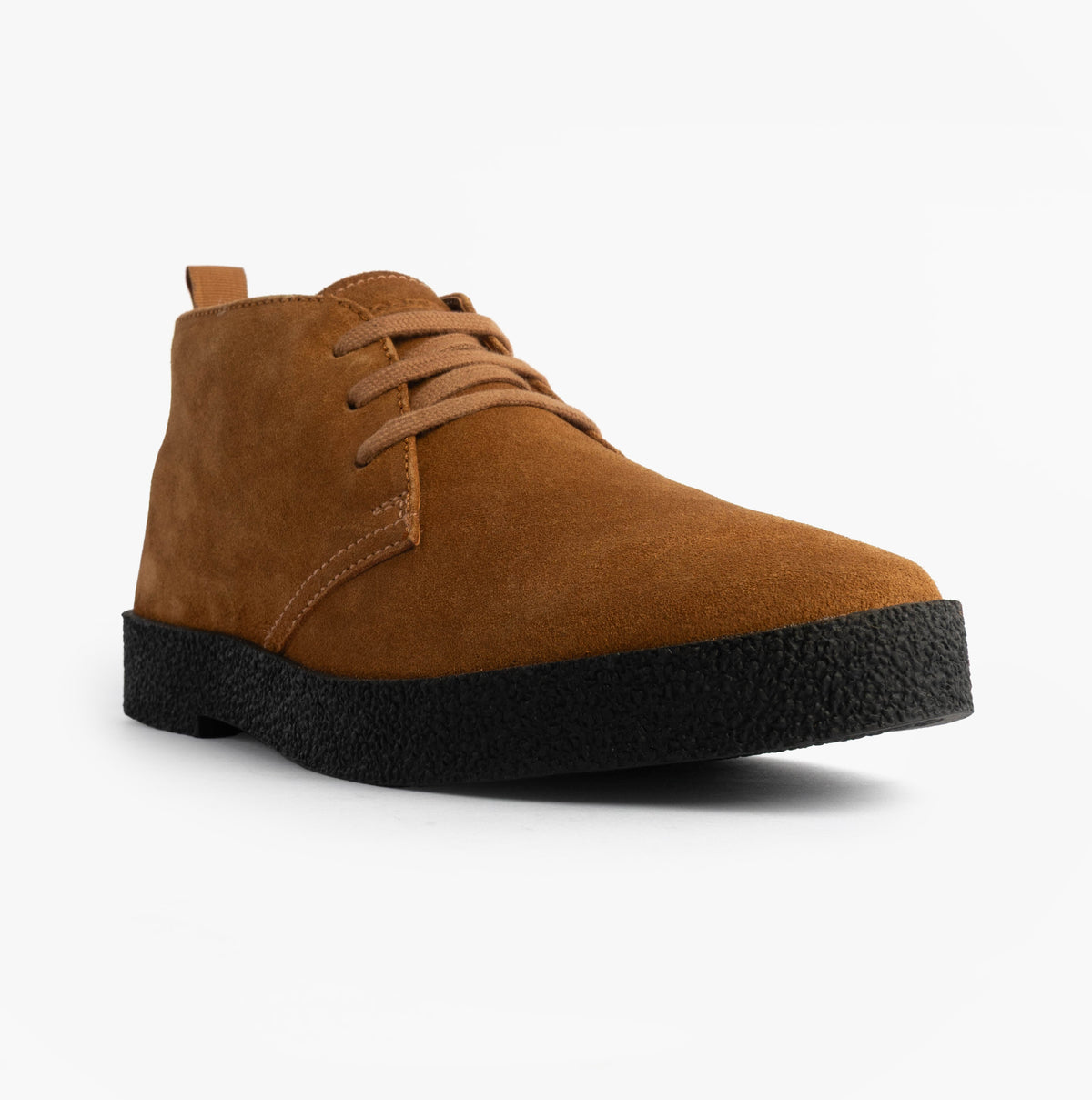 Roamers REVOLVER Mens Boots in Tan, single boot at a front angle