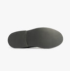 Popps RANGER Mens Desert Boots in Black, sole view