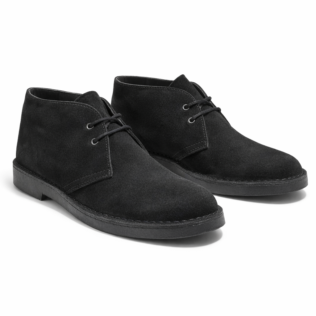 Roamers ORIGINAL Unisex Desert Boots Black