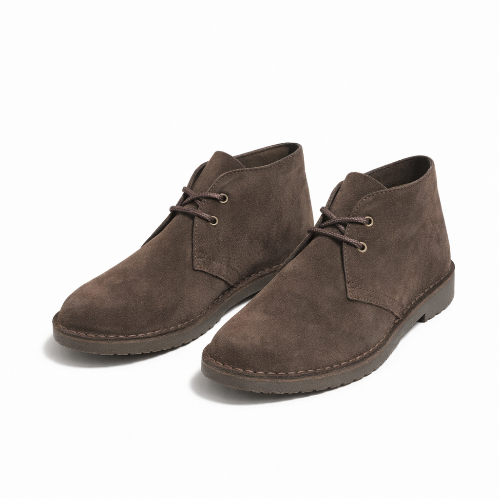Roamers ORIGINAL Unisex Desert Boots Dark Brown