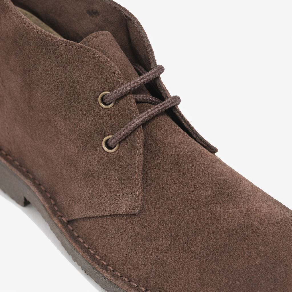 Roamers ORIGINAL Unisex Desert Boots Dark Brown