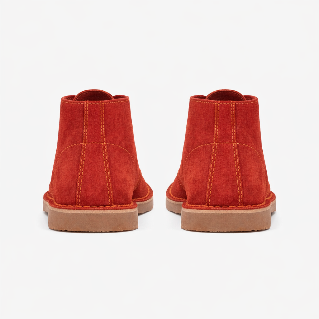 Roamers ORIGINAL Unisex Desert Boots Red