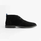 Roamers JACOB Mens Desert Boots in Black, side view
