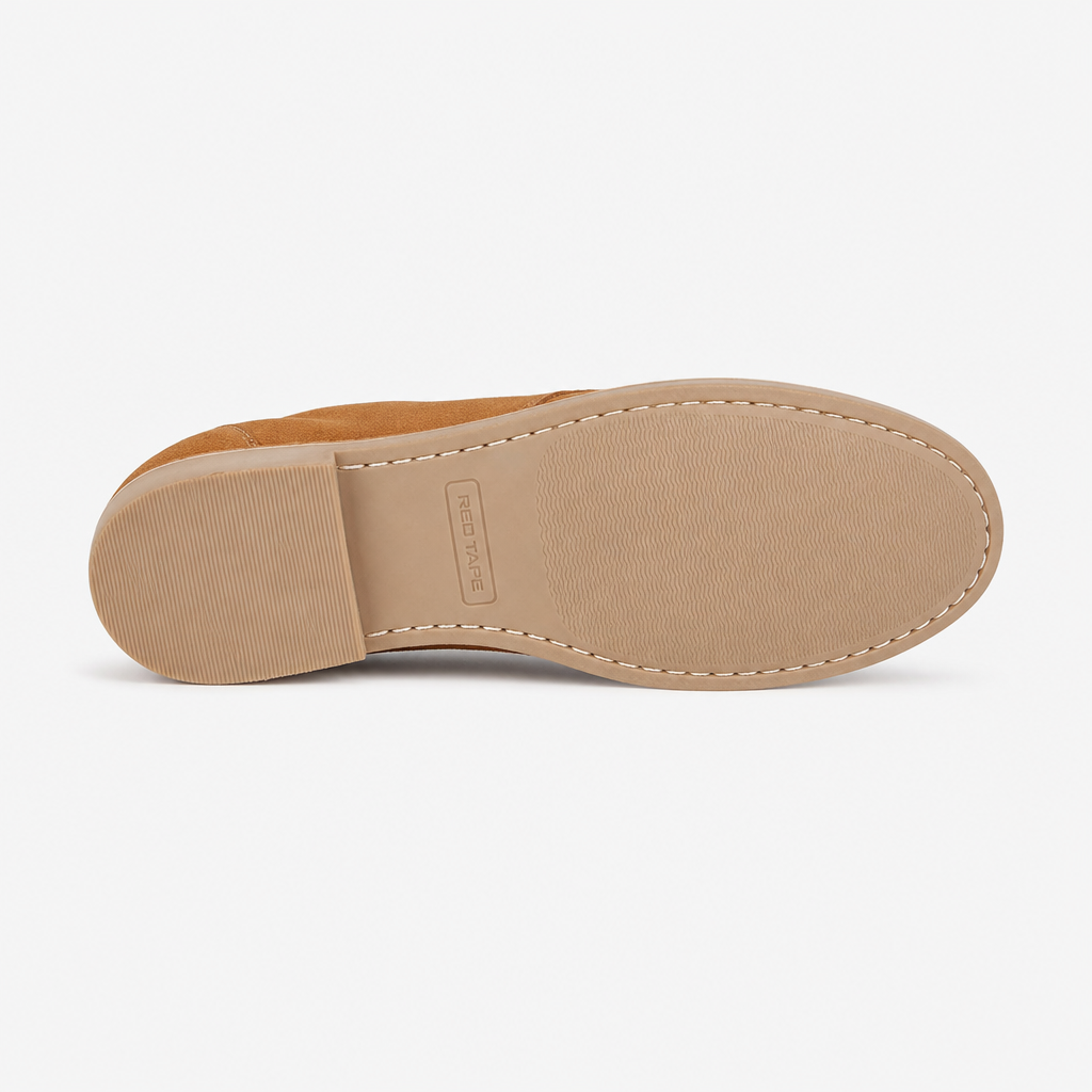 Roamers JACOB Mens Desert Boots Tan