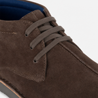 Roamers STANLEY Mens Desert Boots Dark Brown