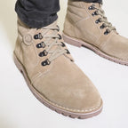 Popps TROOPER Mens Desert Boots Taupe