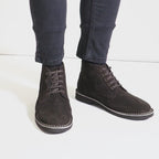 Popps RANGER Mens Desert Boots Dark Brown