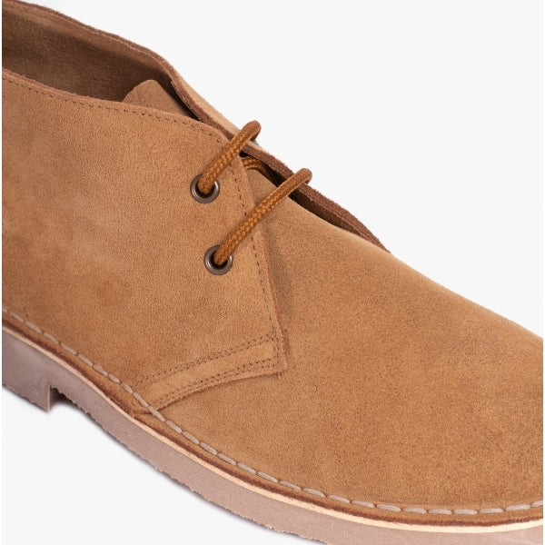 Roamers M467BS Unisex Desert Boots Sand | DesertBoots.com